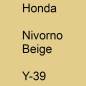 Preview: Honda, Nivorno Beige, Y-39.